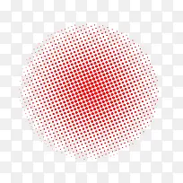 圆形渐变波点-空若网 圆形渐变波点-空若网