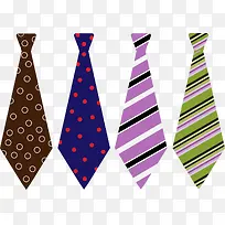 彩色领带波点-空若网 彩色领带波点-空若网