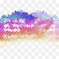 彩色波点底纹-空若网 彩色波点底纹-空若网