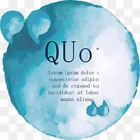 蓝色水彩背景-空若网 蓝色水彩背景-空若网