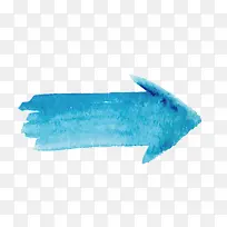 蓝色水彩三角形-空若网 蓝色水彩三角形-空若网