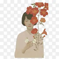 手绘插画-空若网 手绘插画-空若网