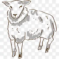 手绘山羊-空若网 手绘山羊-空若网
