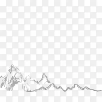 山素描矢量-空若网 山素描矢量-空若网