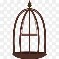 卡通手绘鸟笼-空若网 卡通手绘鸟笼-空若网