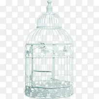 蓝色创意鸟笼-空若网 蓝色创意鸟笼-空若网