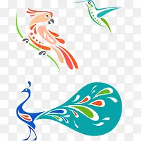 手绘鹦鹉-空若网 手绘鹦鹉-空若网