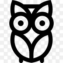 猫头鹰图标-空若网 猫头鹰图标-空若网