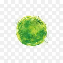 矢量绿色水彩装饰图案-空若网 矢量绿色水彩装饰图案-空若网