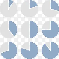 矢量创意设计大数据饼形分析图表-空若网 矢量创意设计大数据饼形分析图表-空若网