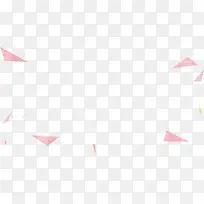 三角形效果红色漂浮效果-空若网 三角形效果红色漂浮效果-空若网