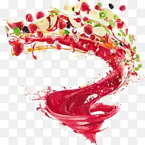 红色漂浮水花漂浮水果-空若网 红色漂浮水花漂浮水果-空若网