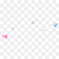 蓝色红色三角形漂浮-空若网 蓝色红色三角形漂浮-空若网