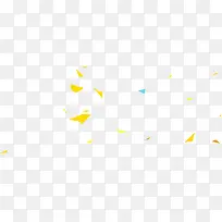 黄色漂浮三角形海报-空若网 黄色漂浮三角形海报-空若网