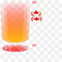 创意合成效果橙色的光效光晕-空若网 创意合成效果橙色的光效光晕-空若网