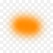 橙色的合成光晕效果-空若网 橙色的合成光晕效果-空若网