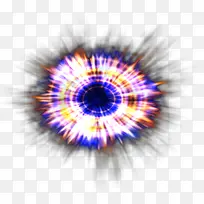 创意合成效果紫色橙色的光效效果-空若网 创意合成效果紫色橙色的光效效果-空若网