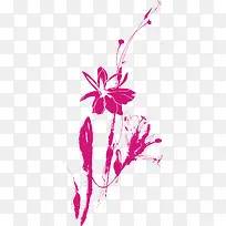 玫红色花纹-空若网 玫红色花纹-空若网