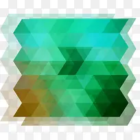 彩色炫酷三角几何图形-空若网 彩色炫酷三角几何图形-空若网