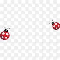 春天红色昆虫服饰装饰-空若网 春天红色昆虫服饰装饰-空若网