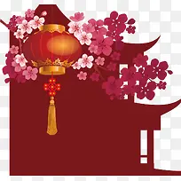 红色新春小年素材-空若网 红色新春小年素材-空若网