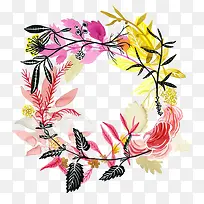 叶子边框-空若网 叶子边框-空若网