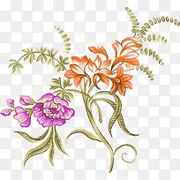 水彩设计花朵植物-空若网 水彩设计花朵植物-空若网