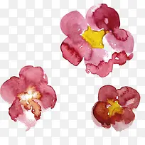 创意水彩花朵图案-空若网 创意水彩花朵图案-空若网