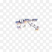 水彩花朵花叶-空若网 水彩花朵花叶-空若网