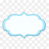 蓝白色标题框-空若网 蓝白色标题框-空若网