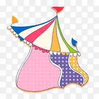 手绘帐篷-空若网 手绘帐篷-空若网