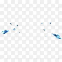 电商海报手绘蓝色光效-空若网 电商海报手绘蓝色光效-空若网