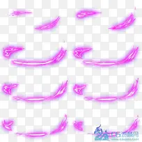 紫色光效素材-空若网 紫色光效素材-空若网