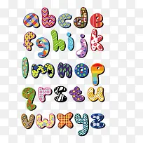 数字字母 卡通字母 海报字体-空若网 数字字母 卡通字母 海报字体-空若网