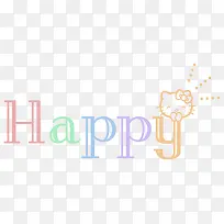 快乐卡通小猫字体-空若网 快乐卡通小猫字体-空若网