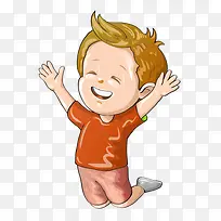 可爱卡通小男孩-空若网 可爱卡通小男孩-空若网