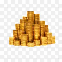 高清摄影金色质感金币-空若网 高清摄影金色质感金币-空若网