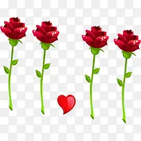 爱心朵朵玫瑰双11-空若网 爱心朵朵玫瑰双11-空若网