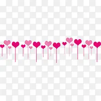 粉色心形小草-空若网 粉色心形小草-空若网