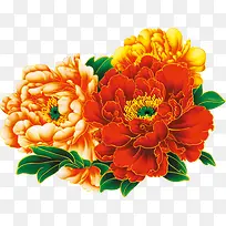 彩色唯美手绘花朵-空若网 彩色唯美手绘花朵-空若网