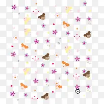 可爱卡通背景-空若网 可爱卡通背景-空若网