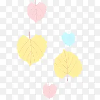 彩色树叶漂浮-空若网 彩色树叶漂浮-空若网