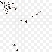 卡通树叶漂浮-空若网 卡通树叶漂浮-空若网