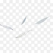 手绘树叶漂浮-空若网 手绘树叶漂浮-空若网