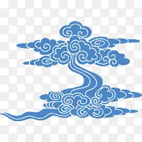 手绘卡通祥云素材-空若网 手绘卡通祥云素材-空若网