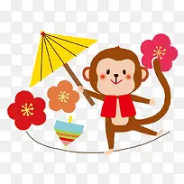 猴年 png素材-空若网 猴年 png素材-空若网