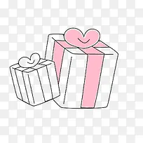 白色礼品盒素材-空若网 白色礼品盒素材-空若网