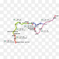 彩色路线图-空若网 彩色路线图-空若网