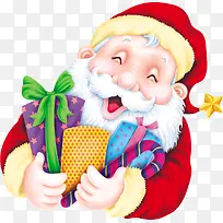 可爱的圣诞老人送礼物-空若网 可爱的圣诞老人送礼物-空若网