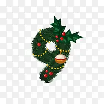 圣诞节数字9-空若网 圣诞节数字9-空若网